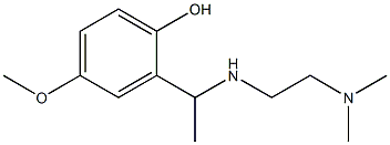 2-(1-{[2-(dimethylamino)ethyl]amino}ethyl)-4-methoxyphenol