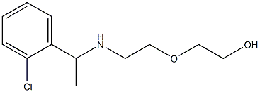 2-(2-{[1-(2-chlorophenyl)ethyl]amino}ethoxy)ethan-1-ol
