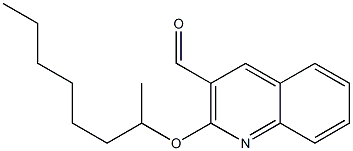2-(octan-2-yloxy)quinoline-3-carbaldehyde