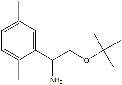 2-(tert-butoxy)-1-(2,5-dimethylphenyl)ethan-1-amine Structure