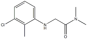 2-[(3-chloro-2-methylphenyl)amino]-N,N-dimethylacetamide