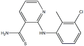 2-[(3-chloro-2-methylphenyl)amino]pyridine-3-carbothioamide