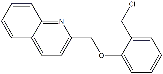 2-[2-(chloromethyl)phenoxymethyl]quinoline
