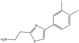 2-[4-(3,4-dimethylphenyl)-1,3-thiazol-2-yl]ethanamine