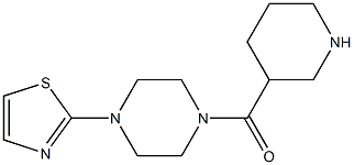 2-[4-(piperidin-3-ylcarbonyl)piperazin-1-yl]-1,3-thiazole