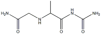 2-{[1-(carbamoylamino)-1-oxopropan-2-yl]amino}acetamide