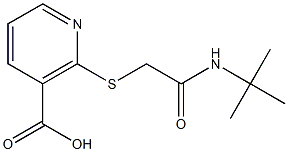 2-{[2-(tert-butylamino)-2-oxoethyl]thio}nicotinic acid