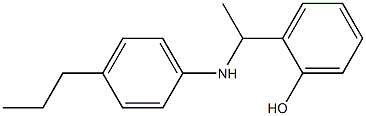 2-{1-[(4-propylphenyl)amino]ethyl}phenol
