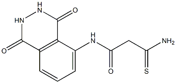 2-carbamothioyl-N-(1,4-dioxo-1,2,3,4-tetrahydrophthalazin-5-yl)acetamide