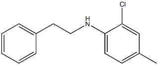 2-chloro-4-methyl-N-(2-phenylethyl)aniline