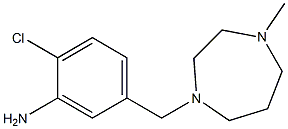 2-chloro-5-[(4-methyl-1,4-diazepan-1-yl)methyl]aniline
