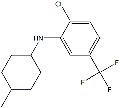 2-chloro-N-(4-methylcyclohexyl)-5-(trifluoromethyl)aniline