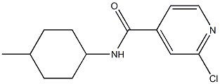2-chloro-N-(4-methylcyclohexyl)pyridine-4-carboxamide