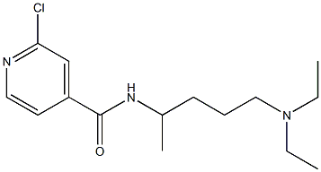 2-chloro-N-[5-(diethylamino)pentan-2-yl]pyridine-4-carboxamide
