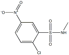 2-chloro-N-methyl-5-nitrobenzene-1-sulfonamide|