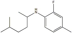 2-fluoro-4-methyl-N-(5-methylhexan-2-yl)aniline