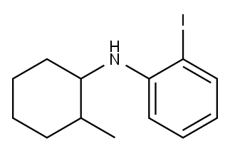 2-iodo-N-(2-methylcyclohexyl)aniline Struktur
