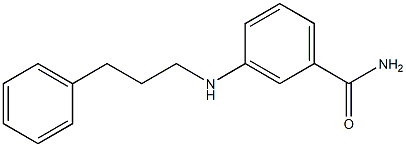 3-[(3-phenylpropyl)amino]benzamide