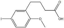 4-(5-iodo-2-methoxyphenyl)butanoic acid
