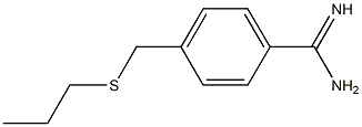 4-[(propylsulfanyl)methyl]benzene-1-carboximidamide