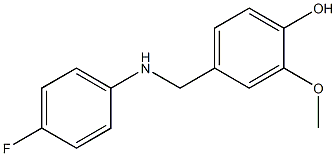 4-{[(4-fluorophenyl)amino]methyl}-2-methoxyphenol
