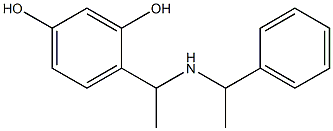 4-{1-[(1-phenylethyl)amino]ethyl}benzene-1,3-diol