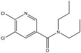 5,6-dichloro-N,N-dipropylpyridine-3-carboxamide