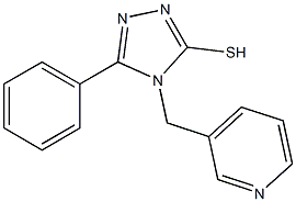 5-phenyl-4-(pyridin-3-ylmethyl)-4H-1,2,4-triazole-3-thiol
