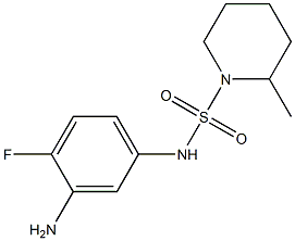 N-(3-amino-4-fluorophenyl)-2-methylpiperidine-1-sulfonamide