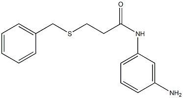 N-(3-aminophenyl)-3-(benzylsulfanyl)propanamide