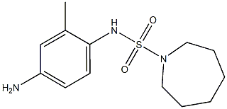 N-(4-amino-2-methylphenyl)azepane-1-sulfonamide