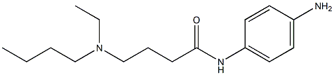 N-(4-aminophenyl)-4-[butyl(ethyl)amino]butanamide