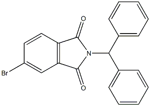 2-benzhydryl-5-bromo-1H-isoindole-1,3(2H)-dione