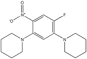 1-[4-fluoro-2-nitro-5-(1-piperidinyl)phenyl]piperidine|
