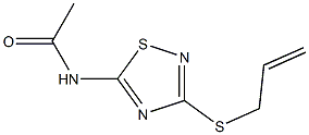 N-[3-(allylthio)-1,2,4-thiadiazol-5-yl]acetamide