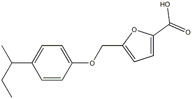 5-[(4-sec-butylphenoxy)methyl]-2-furoic acid