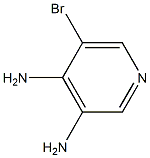 5-溴-3,4-二氨基吡啶 结构式