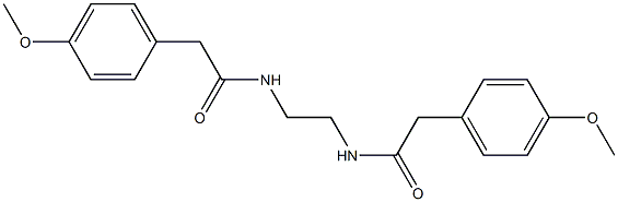 2-(4-methoxyphenyl)-N-(2-{[2-(4-methoxyphenyl)acetyl]amino}ethyl)acetamide