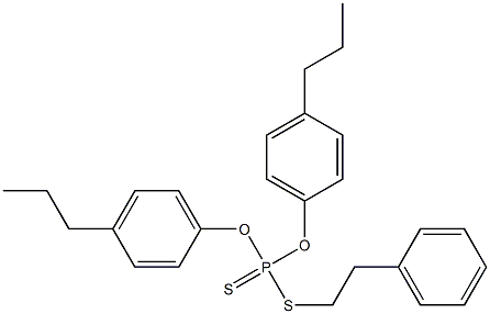 Dithiophosphoric acid O,O-bis(4-propylphenyl)S-(2-phenylethyl) ester