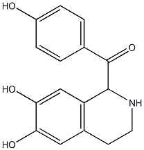 1-(p-Hydroxybenzoyl)-1,2,3,4-tetrahydroisoquinoline-6,7-diol