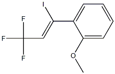 2-(3,3,3-Trifluoro-1-iodo-1-propenyl)-1-methoxybenzene