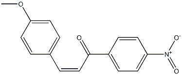 (2Z)-3-(4-Methoxyphenyl)-1-(4-nitrophenyl)-2-propen-1-one