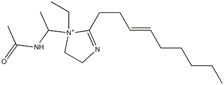1-[1-(Acetylamino)ethyl]-1-ethyl-2-(3-nonenyl)-2-imidazoline-1-ium