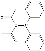 Diphenylsulfoniodiacetylmethanide