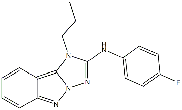 1-Propyl-2-(4-fluorophenylamino)-1H-[1,2,4]triazolo[1,5-b]indazole