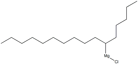 (1-Pentylundecyl)magnesium chloride Structure