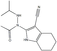 2-[(Isopropylamino)acetylamino]-4,5,6,7-tetrahydro-1H-indole-3-carbonitrile