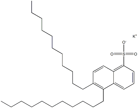 5,6-Diundecyl-1-naphthalenesulfonic acid potassium salt