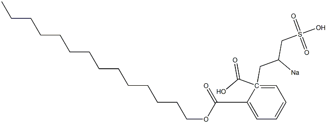 Phthalic acid 1-tetradecyl 2-(2-sodiosulfopropyl) ester