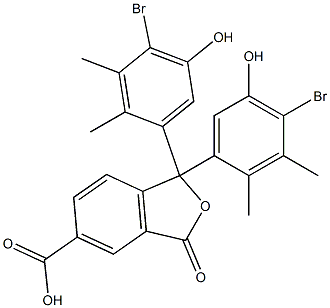 1,1-Bis(4-bromo-5-hydroxy-2,3-dimethylphenyl)-1,3-dihydro-3-oxoisobenzofuran-5-carboxylic acid